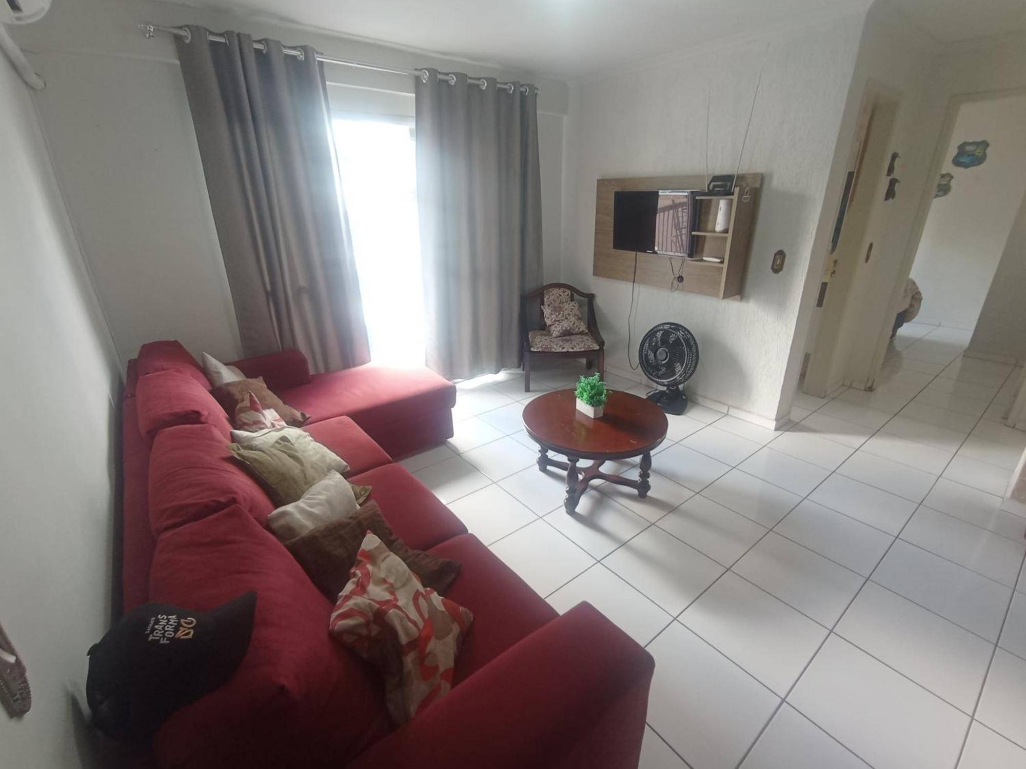 Apto Espacoso Uma Quadra Do Mar Com Garagem Apartamento *